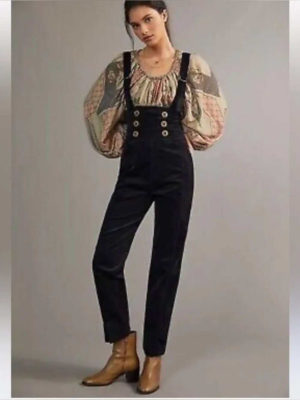 Anthropologie Black Women's Overalls/Jumpsuit